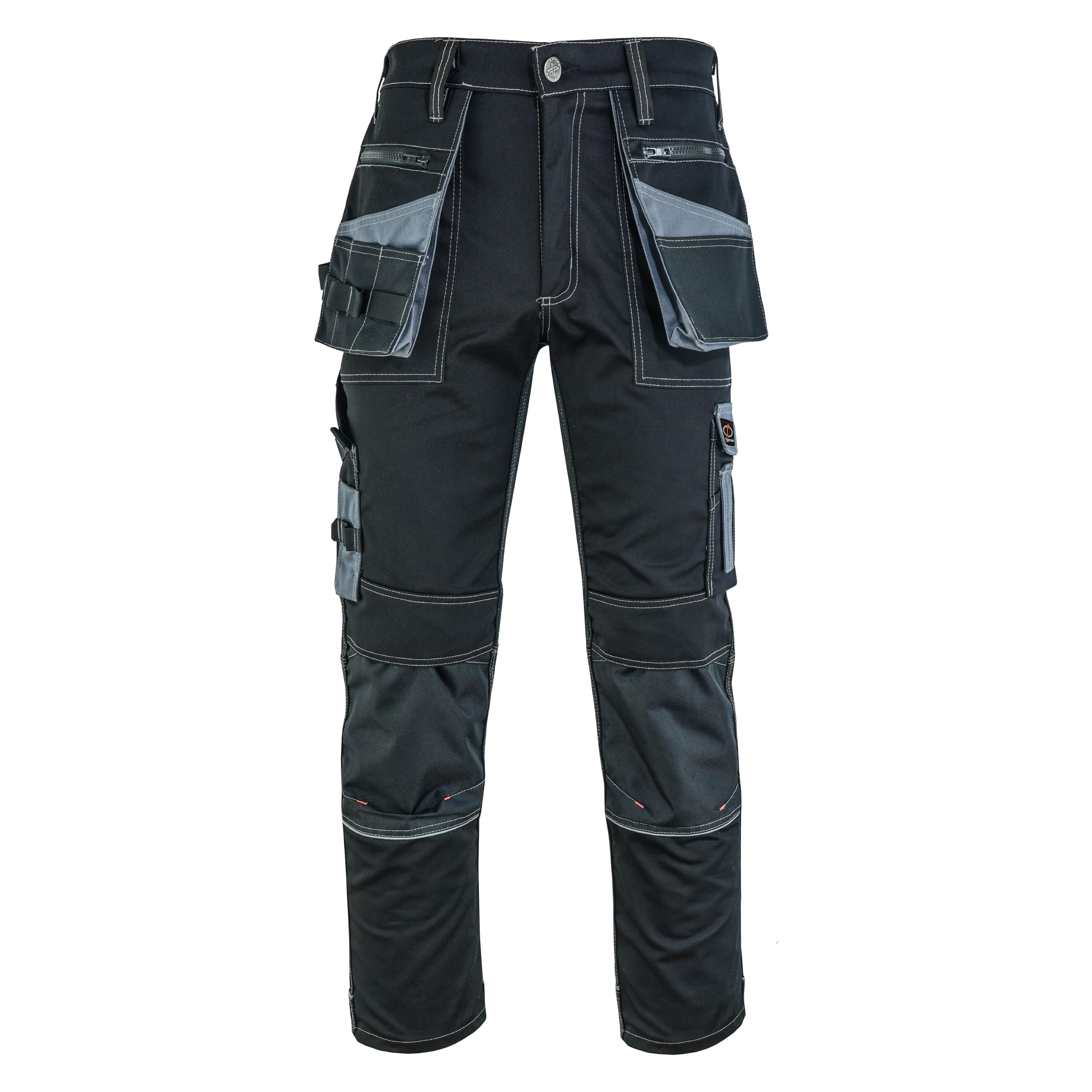 Riggermen Mens Work Pants Lightweight Cargo Tactical Trouser with Holster Pockets Relaxed Fit Safety Pants for Construction