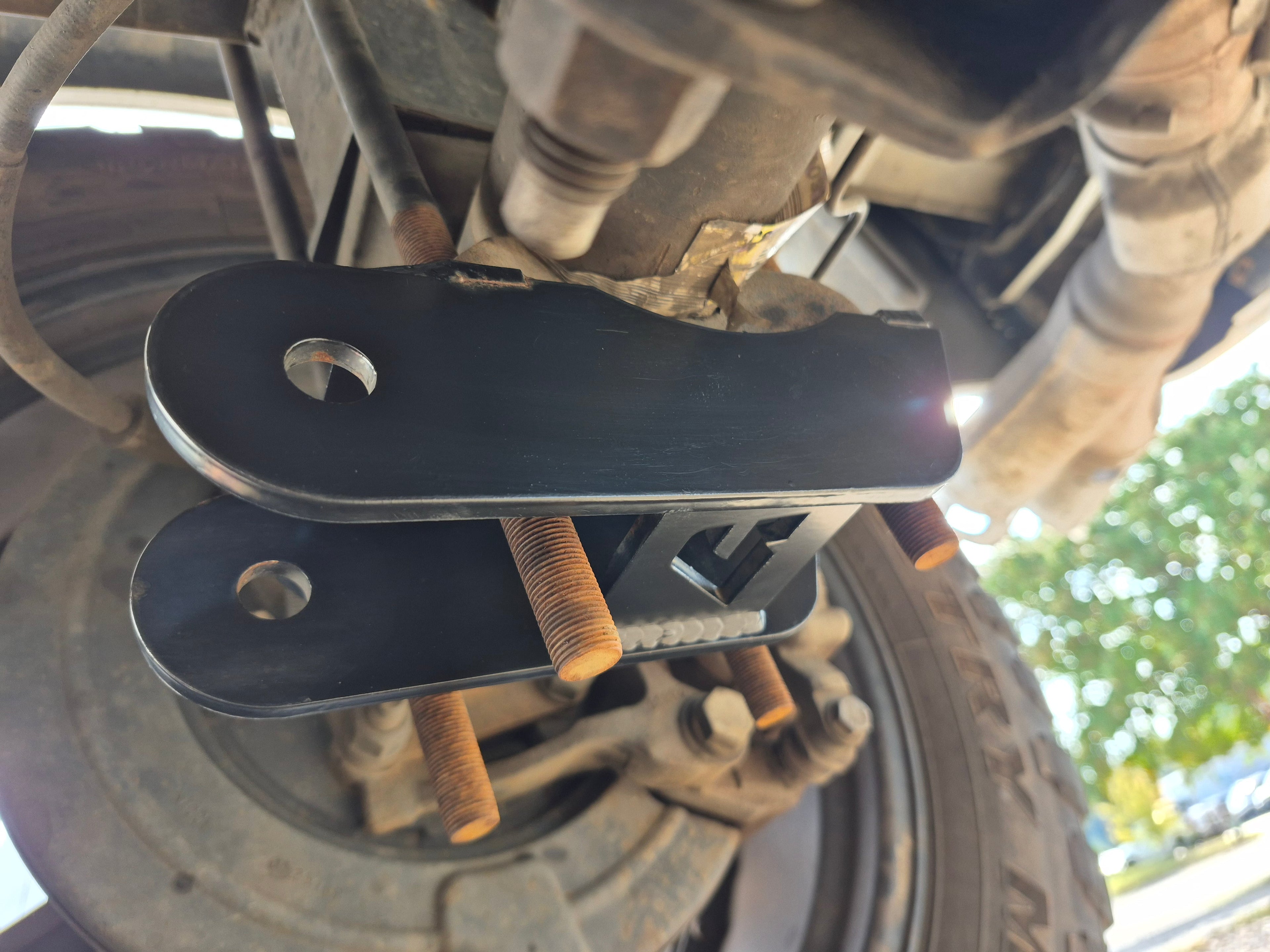 1994-2002 Dodge Ram 1500 Boxed Ladder / Traction Bars