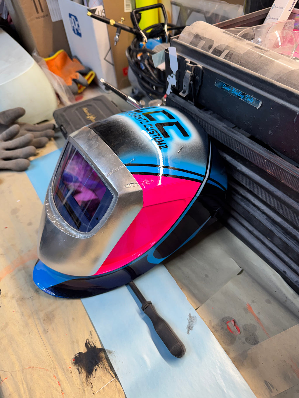 Custom Painted Helmet