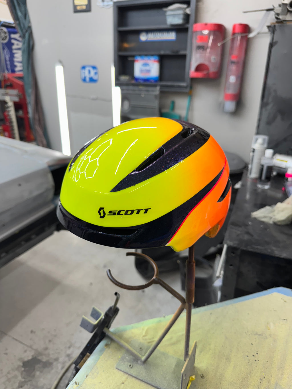 Custom Painted Helmet