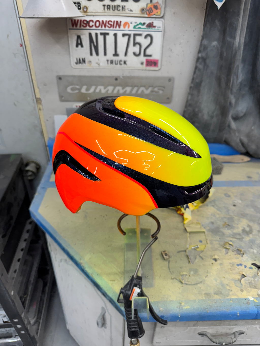Custom Painted Helmet