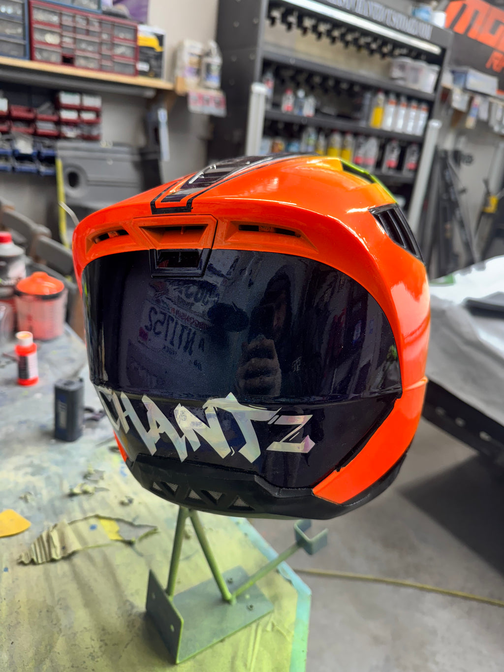 Custom Painted Helmet