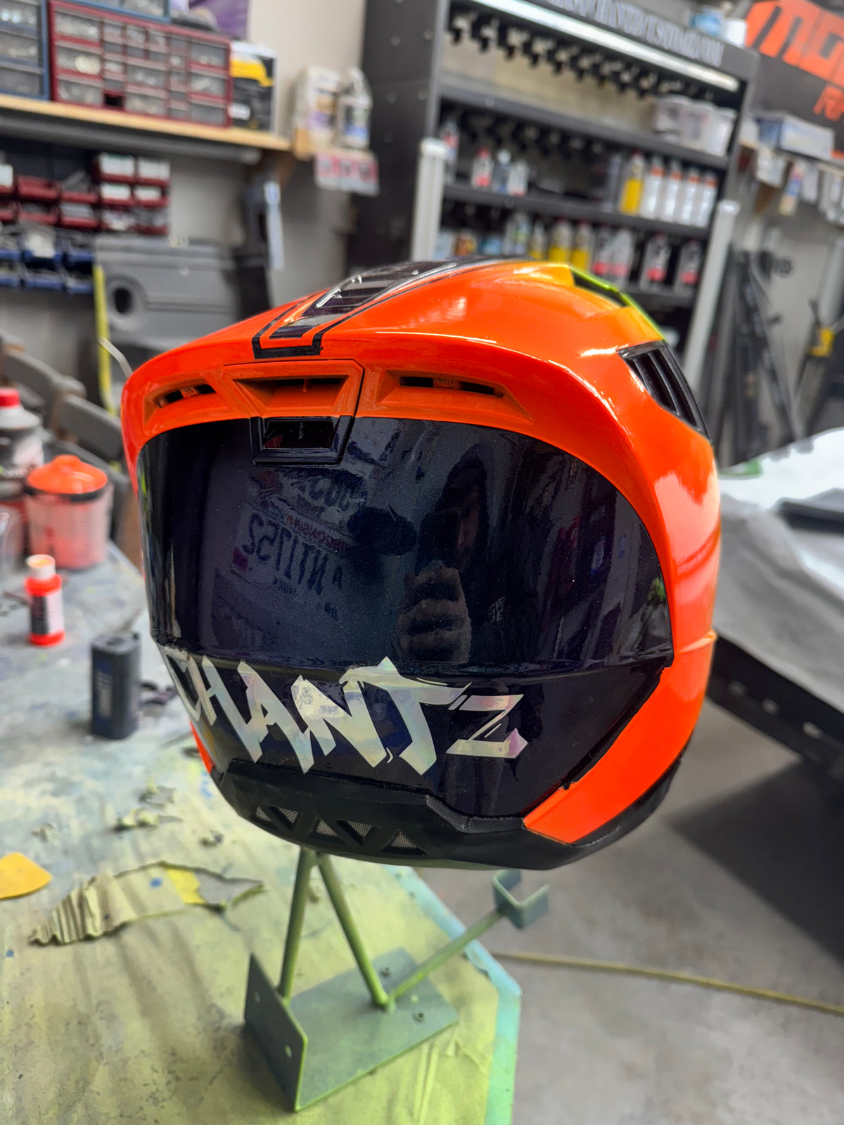 Custom Painted Helmet