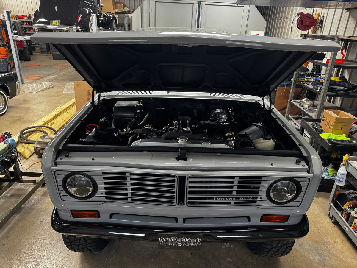 1971-75 International Harvester Travelall/Scout Core Support Cover