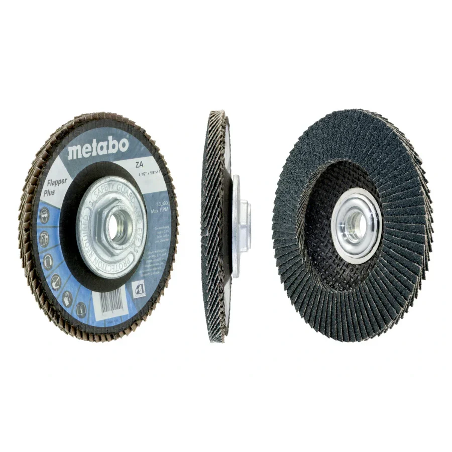 Metabo 629411000 4 1/2" FLAPPER PLUS 80 5/8-11 T29 FIBERGLASS